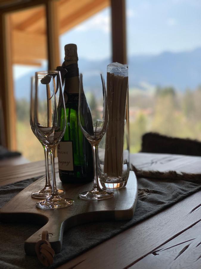 Chalet Bergsucht In Ruhpolding Bayern, Traumlage Am Sonnigen Suedhang, Kostenlose Parkplaetze, Schnelles Wlan, Ruhige Sackgasse, Netflix Inklusive Exterior foto